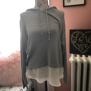 Women's extra large gray hoodie. New without tags